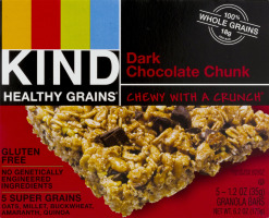 KIND Healthy Grains Granola Bars Dark Chocolate Chunk - 5 CT