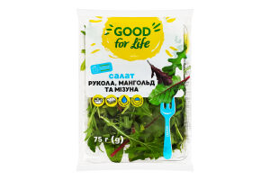 Салат Рук. Манг. Міз. Good for life 75г