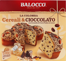 Кекс Balocco Colombа злаковий з шоколадн краплями