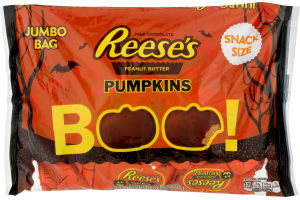 REESE'S Halloween Snack Size Peanut Butter Pumpkins
