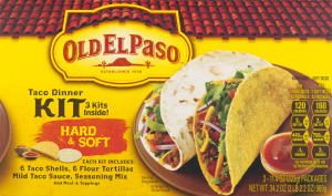 Old El Paso Taco Dinner Kit Hard & Soft - 12 CT