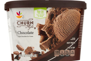 Ahold Churn Style Ice Cream Chocolate
