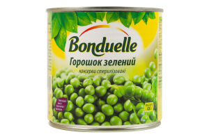 Горошек зеленый консервированный стерилизованный Bonduelle ж/б 400г