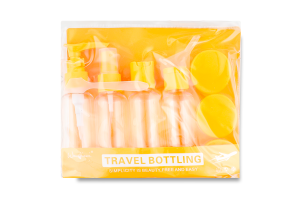 Набір пляшок д/подорожей 7предметів KYYW161