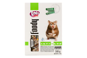 Корм д/хом'яків 500г Lolo Pets