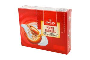 Чипси креветкові 200г Akura