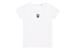 Футболка жіноча Sol's Pioneer Тризуб білий XXL