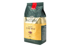 Кава натуральна смажена в зернах Gold Cafe Crema Jacobs м/у 1кг