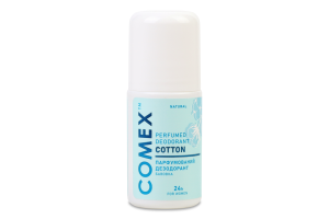 Дезодорант Бавовна натуральний 50мл кульковий Комекс