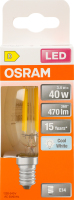 Лампа філаментна ЛЕД 3,4W E14 4000K B40 Osram