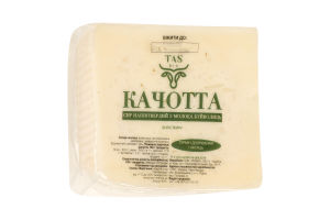 Сир ЛТ TASbio Качотта напівтверд буйв/м 1міс 34,6%