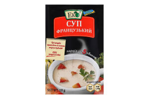 Суп быстрого приготовления Французский Еко м/у 18г