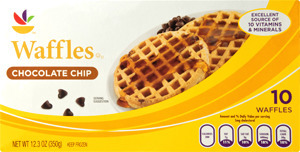 Ahold Chocolate Chip Waffles - 10 CT
