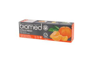 Паста зубна комплексна Citrus Fresh Biomed 100г