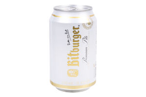 Пиво Bitburger Premium Pils светлое ж/б