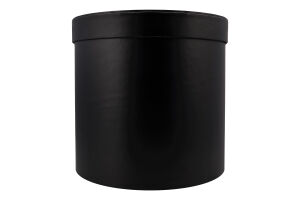 Коробка подарункова чорна кругла 20*20см НК-86 Екстрафікс