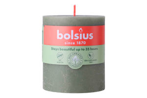 Свеча оливковая 8х6.8см №103668780370 Bolsius 1шт