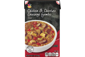 Ahold Chicken & Chorizo Sausage Gumbo Soup