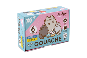 Фарба гуаш Yes! Pusheen 6кол