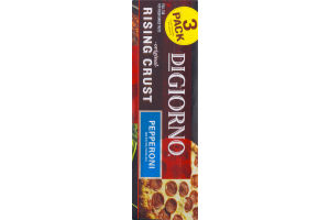 Digiorno Original Rising Crust Pepperoni - 3 PK