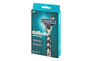 Бритва со сменными кассетами Mach 3 Gillette 1шт