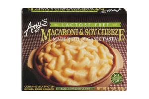Amy's Macaroni & Soy Cheeze