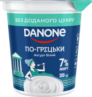Йогурт 7% По-гречески Danone ст 300г