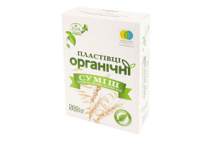 Смесь хлопьев мгновенного приготовления органическая Kozub organic к/у 500г