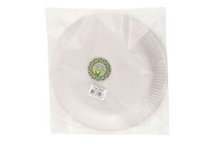 Тарілка паперова Ай лав Юкрейн 230мм 6шт Уніпак