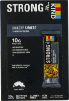 STRONG & KIND Almond Protein Bars Hickory Smoked - 12 CT