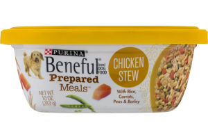 Purina Beneful Prepared Meals Dog Food Chicken Stew