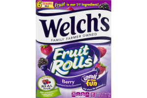 Welch's Fruit Rolls Berry - 6 CT