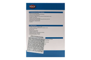 Поїлка-фонтан д/котів Флауер 2л біло-сіра пластик 18,5*13*18,5см Тріксі