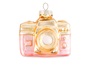 Прикраса ялинкова Камера скло 985687