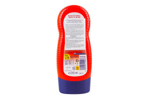 Шампунь для дітей від 3років для миття волосся та тіла 2в1 Кола монстр Bubchen 230мл