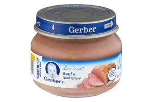 Gerber 2nd Foods Beef & Beef Gravy