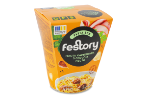 Паста Карбонара с соусом песто Festory к/у 220г