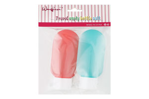 Набір пляшок д/подорожей 2предметів KYYW172