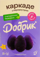 Краситель для яиц Каркаде с перламутром Добрик к/у 30г