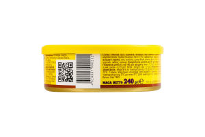 Паштет с грибами стерилизованный Французский Онисс ж/б 240г