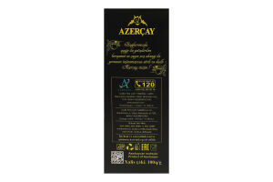 Чай черный с ароматом бергамота Azercay к/у 100г