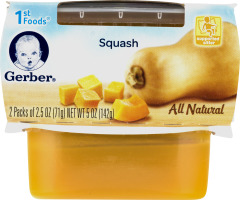 Gerber All Natural 1st Foods Squash - 2 PK