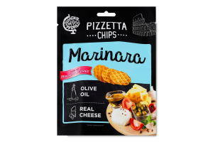 Снеки хрустящие Маринара Pizzetta Chips Snacks of the World д/п 70г