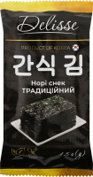 Норі-снек Традиційний 4,5г Delisse