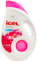 Гель для стирки для цветных тканей Color Igel 4л