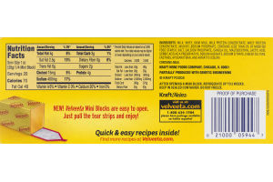 Velveeta Mini Blocks Original - 5 CT