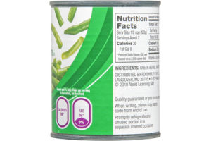 Ahold Cut Green Beans