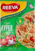 Вермишель быстрого приготовления со вкусом курицы Reeva м/у 60г