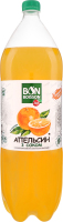 Напиток безалкогольный сокосодержащий сильногазированный Апельсин Бон Буассон п/бут 2л