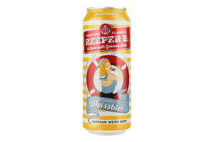 Пиво 0.5л 5.4% світле нефільтроване Blondes Weissbier Reeper В з/б